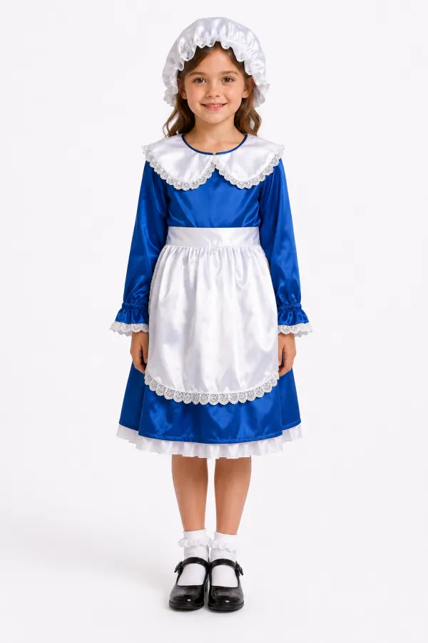 Rochie Albastra  — costum de închiriat pentru copii