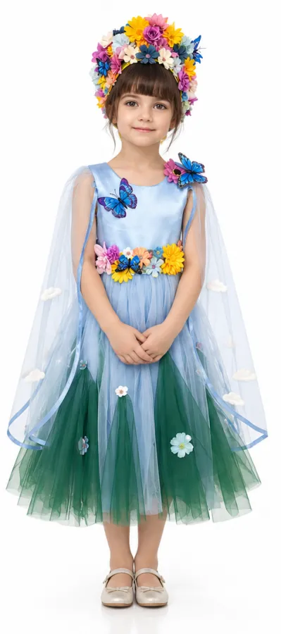 Zâna Primăvară — costum de închiriat pentru copii