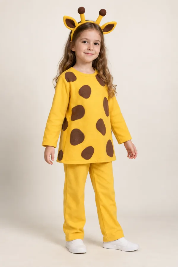 Costum Girafă cu pete — de închiriat pentru copii