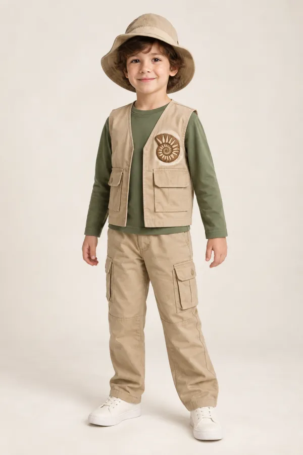 Costum Paleontolog junior — de închiriat pentru copii