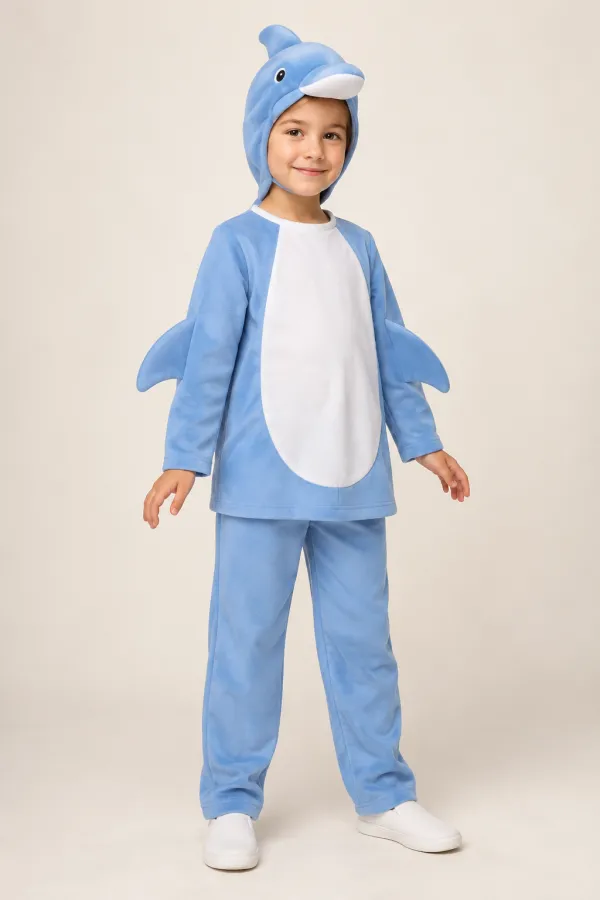 Costum Delfin de ocean — de închiriat pentru copii