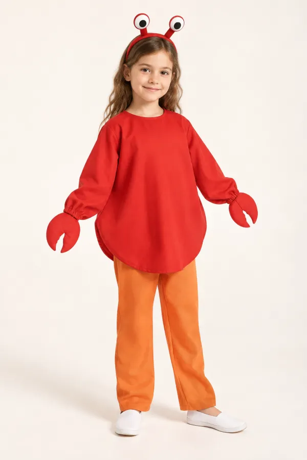 Costum Crab de plajă — de închiriat pentru copii