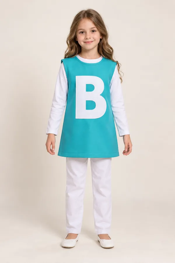 Costum Litera B — de închiriat pentru copii