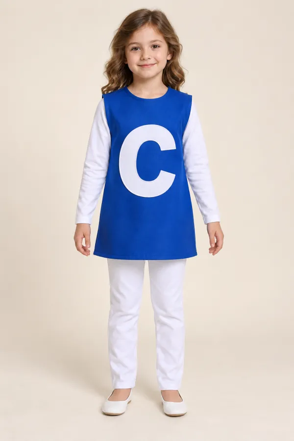 Costum Litera C — de închiriat pentru copii