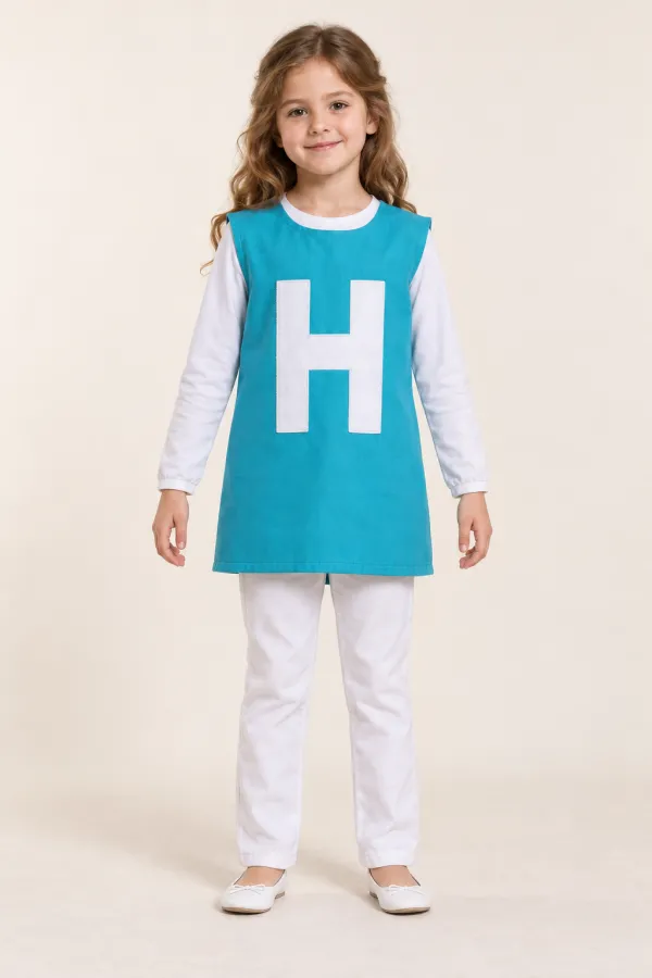 Costum Litera H — de închiriat pentru copii