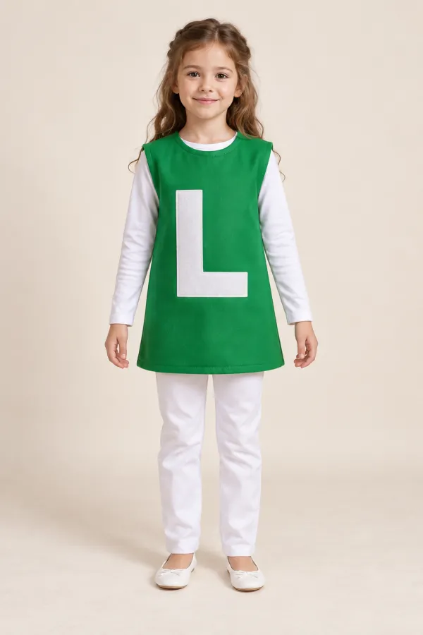 Costum Litera L — de închiriat pentru copii