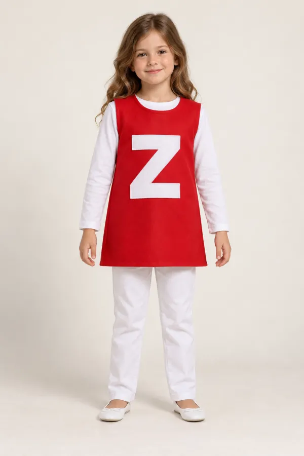 Costum Litera Z — de închiriat pentru copii