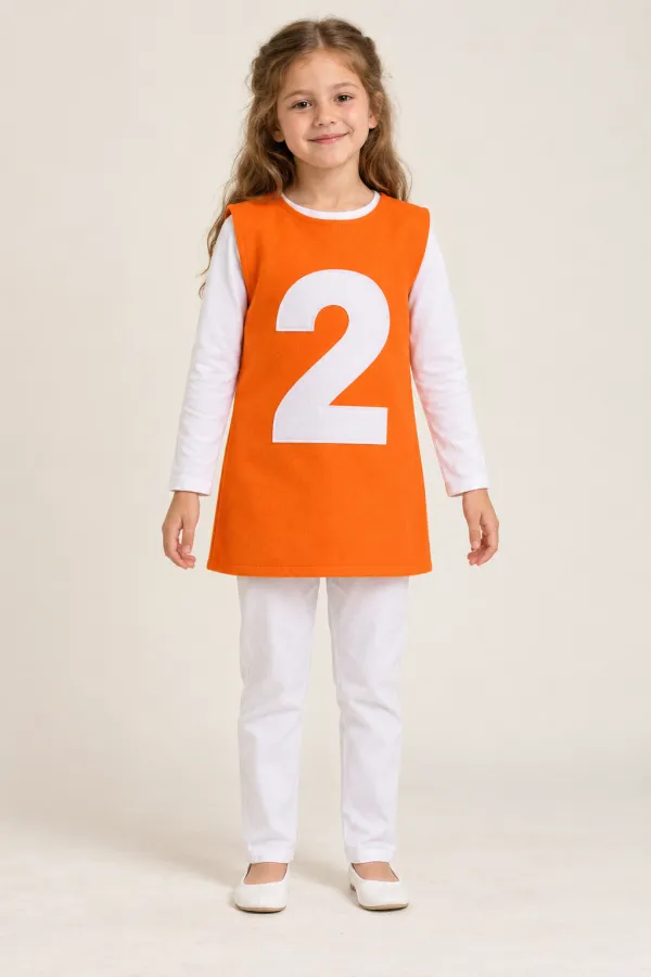 Costum Cifra 2 — de închiriat pentru copii