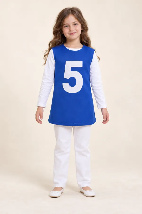 Costum Cifra 5 — de închiriat pentru copii