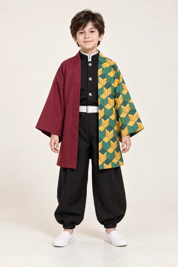 Costum Giyu Tomioka — de închiriat pentru copii