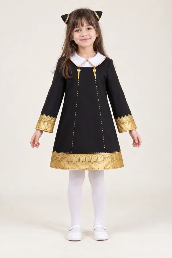 Costum Anya Forger uniformă Eden — de închiriat pentru copii