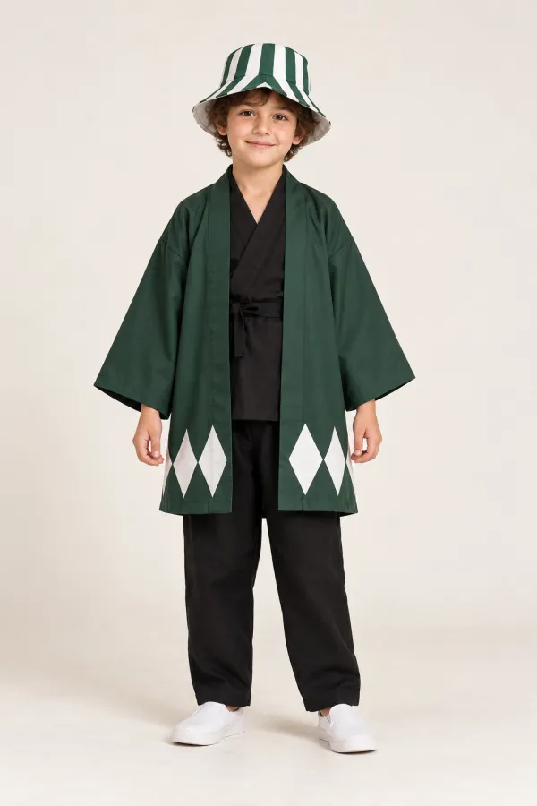 Costum Kisuke Urahara — de închiriat pentru copii