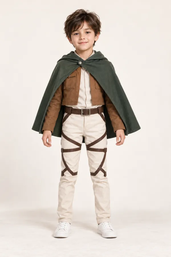 Costum Eren Yeager explorator — de închiriat pentru copii