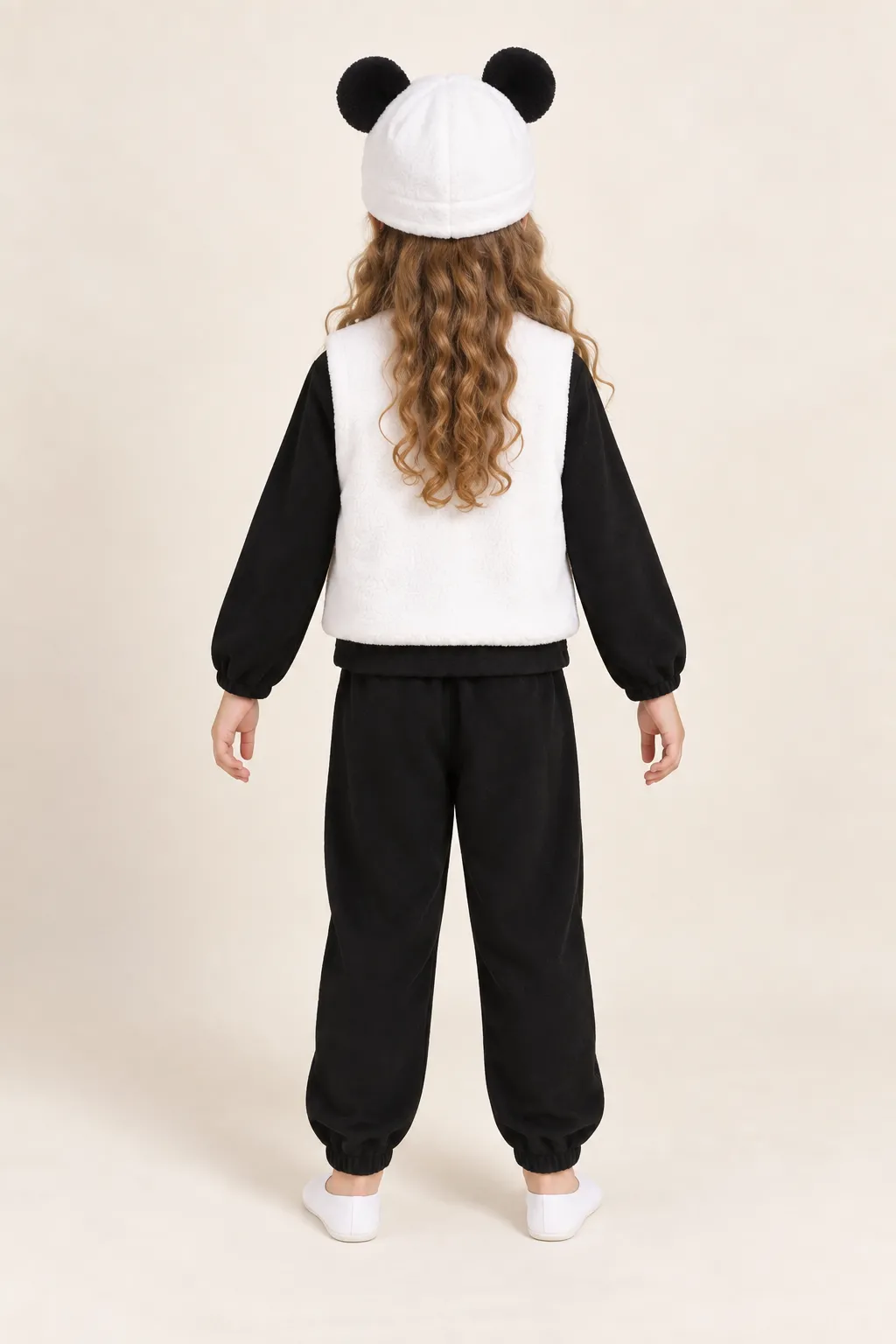 Costum Panda cu vestă — de închiriat pentru copii (3)