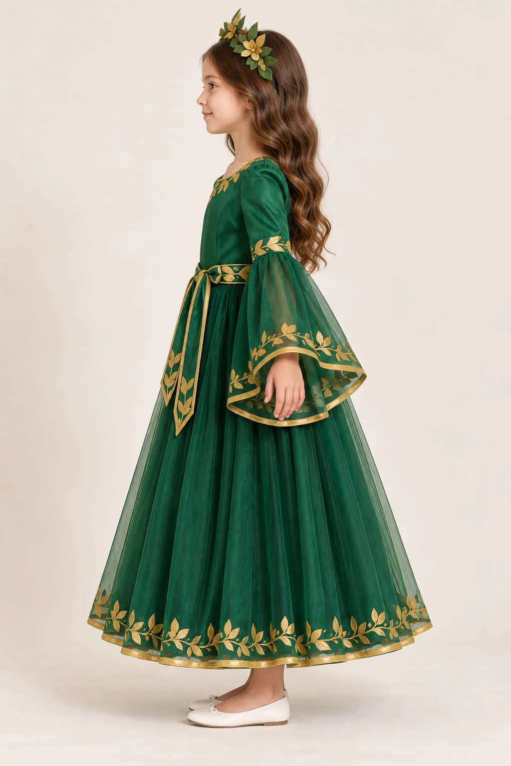 Costum Regină de grădină — de închiriat pentru copii (2)