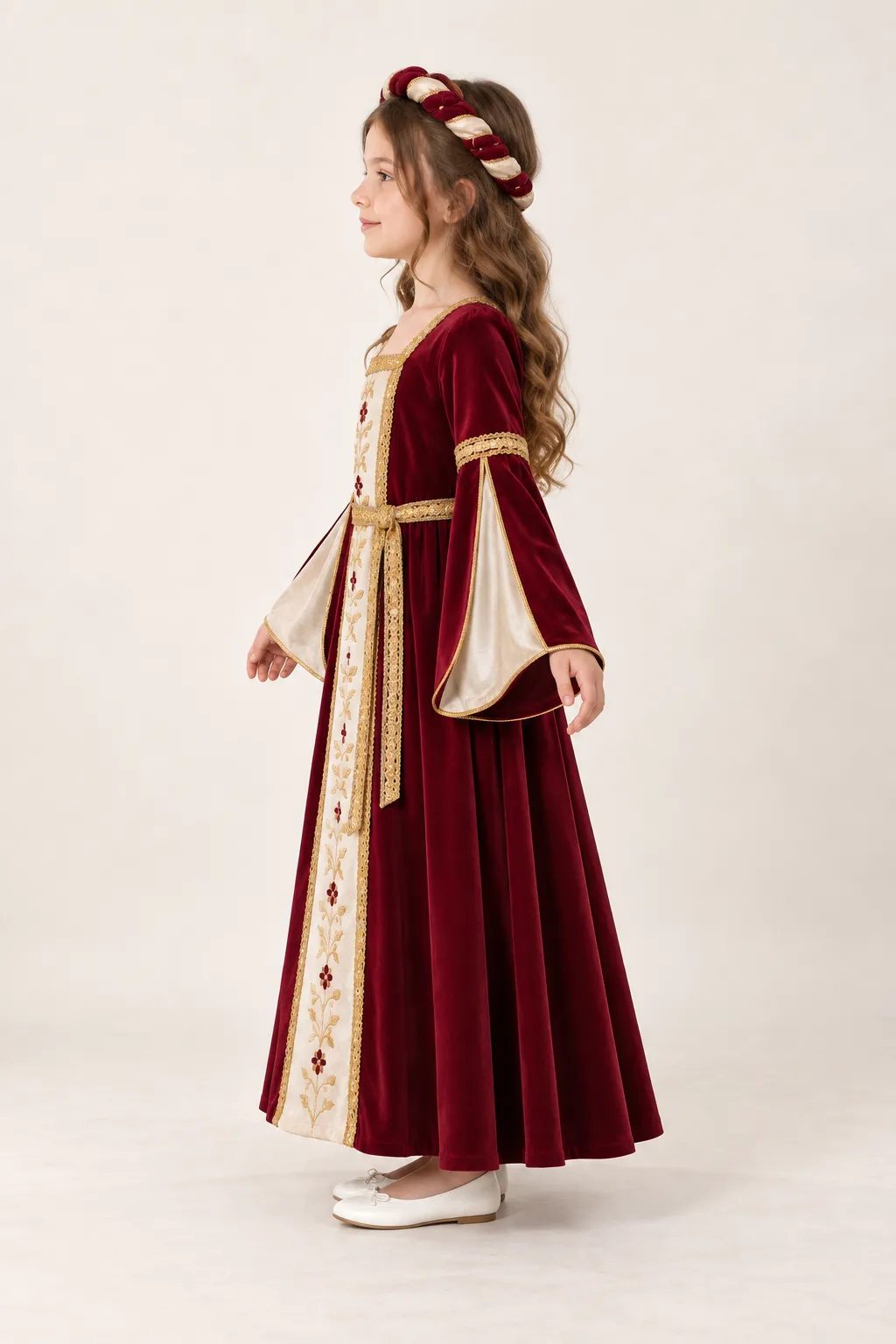 Costum Domniță de cetate — de închiriat pentru copii (2)
