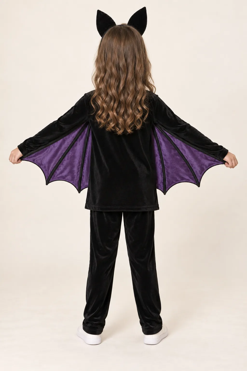 Costum Liliac de catifea — de închiriat pentru copii (3)