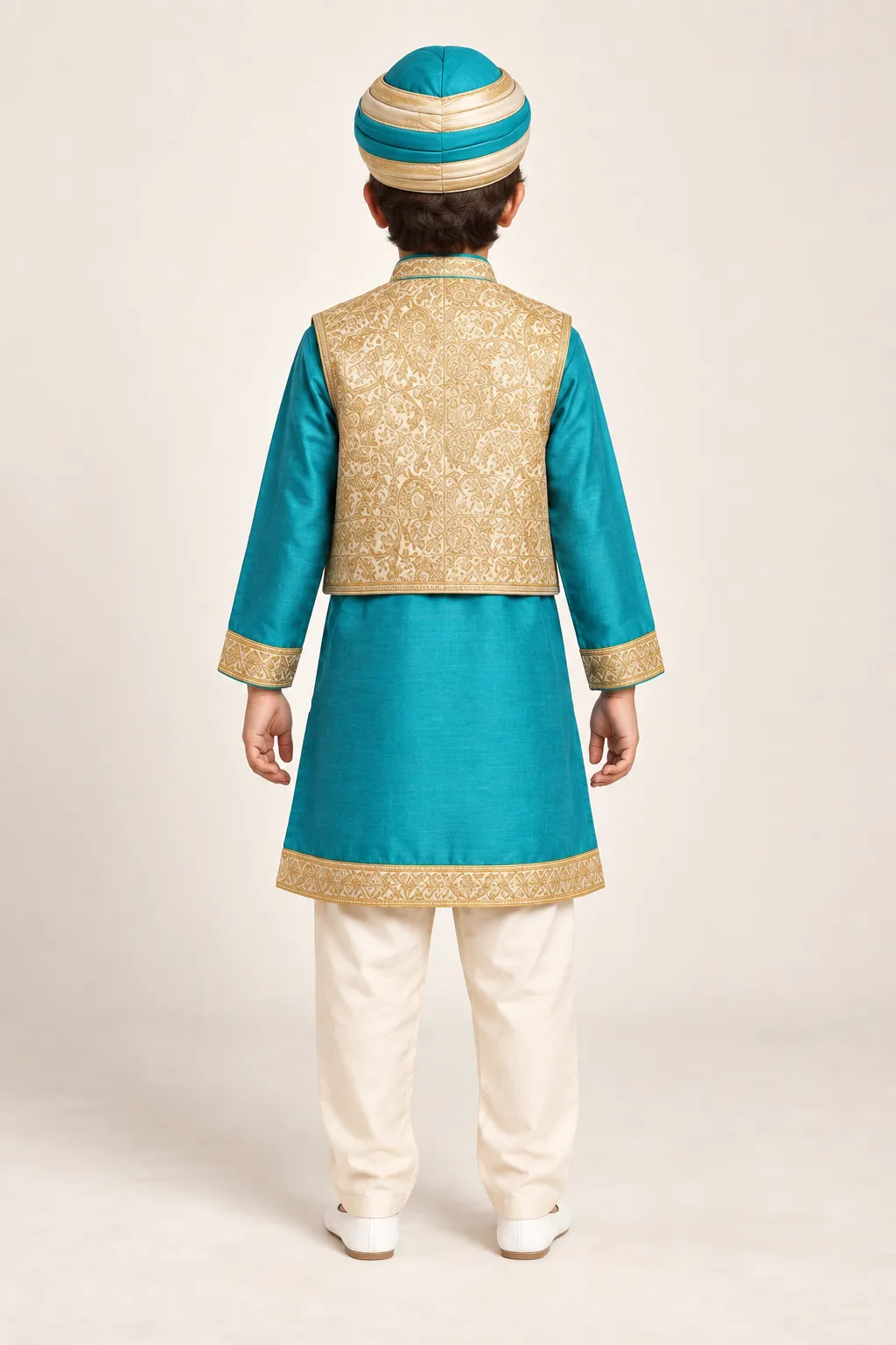 Costum India – ansamblu festiv — de închiriat pentru copii (3)