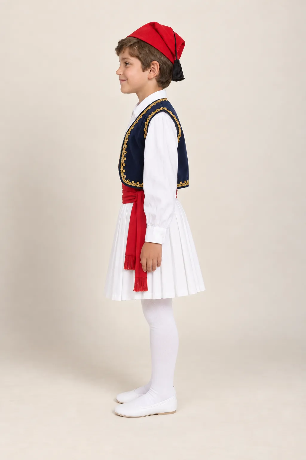 Costum Grecia – dansator de serbare — de închiriat pentru copii (2)