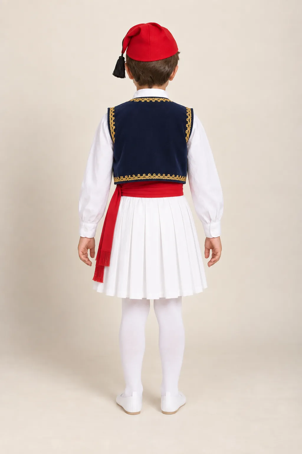Costum Grecia – dansator de serbare — de închiriat pentru copii (3)