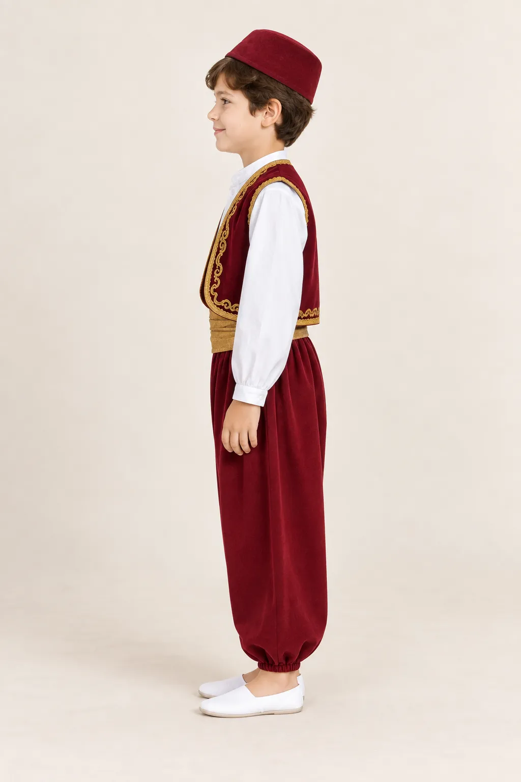 Costum Turcia – ținută festivă cu vestă — de închiriat pentru copii (2)