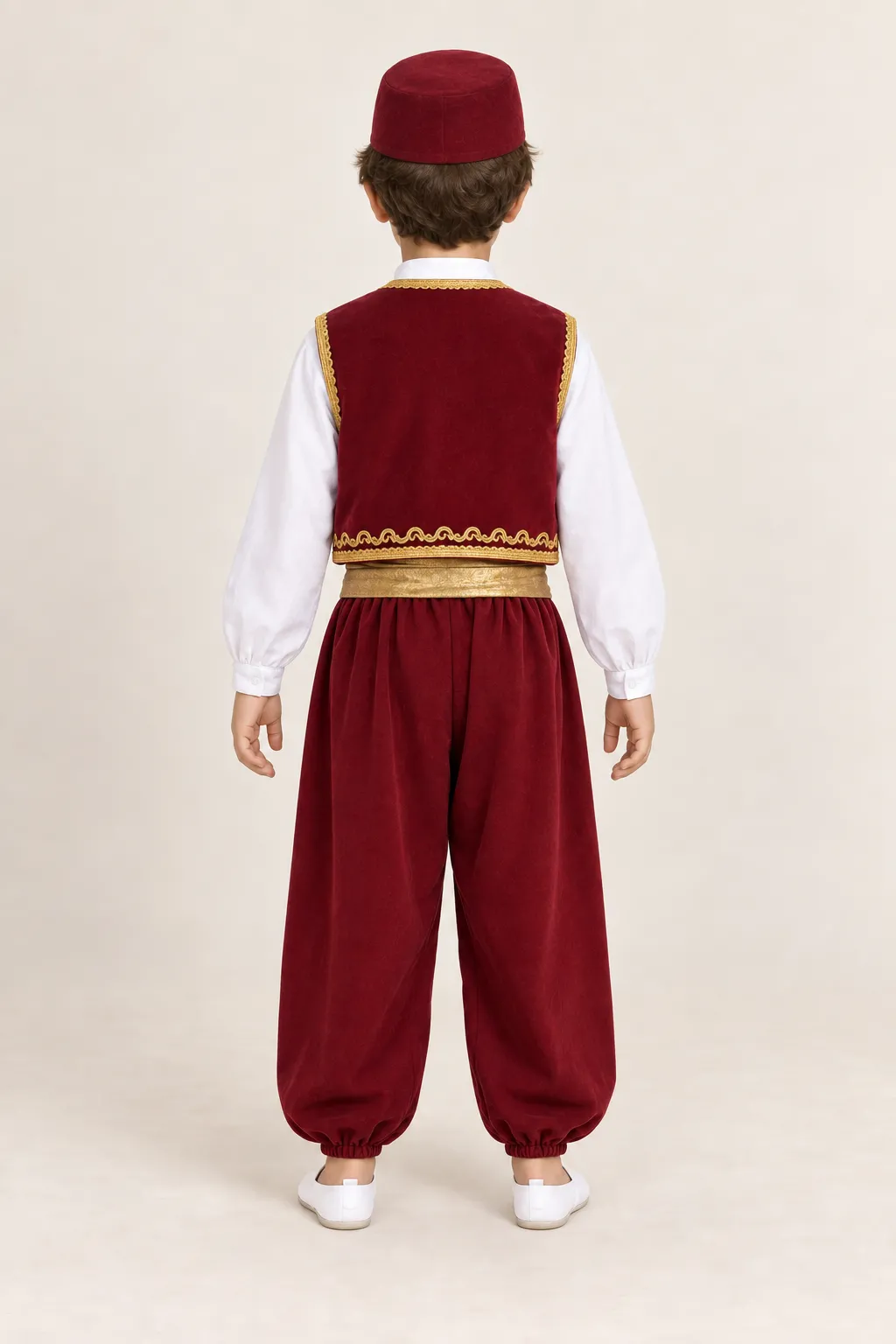 Costum Turcia – ținută festivă cu vestă — de închiriat pentru copii (3)