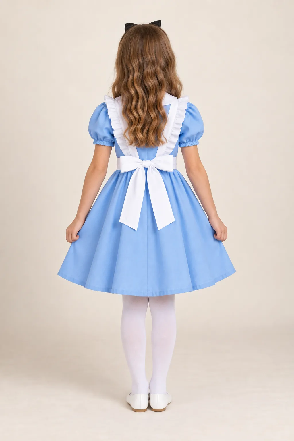 Costum Alice cu șorț brodat — de închiriat pentru copii (3)