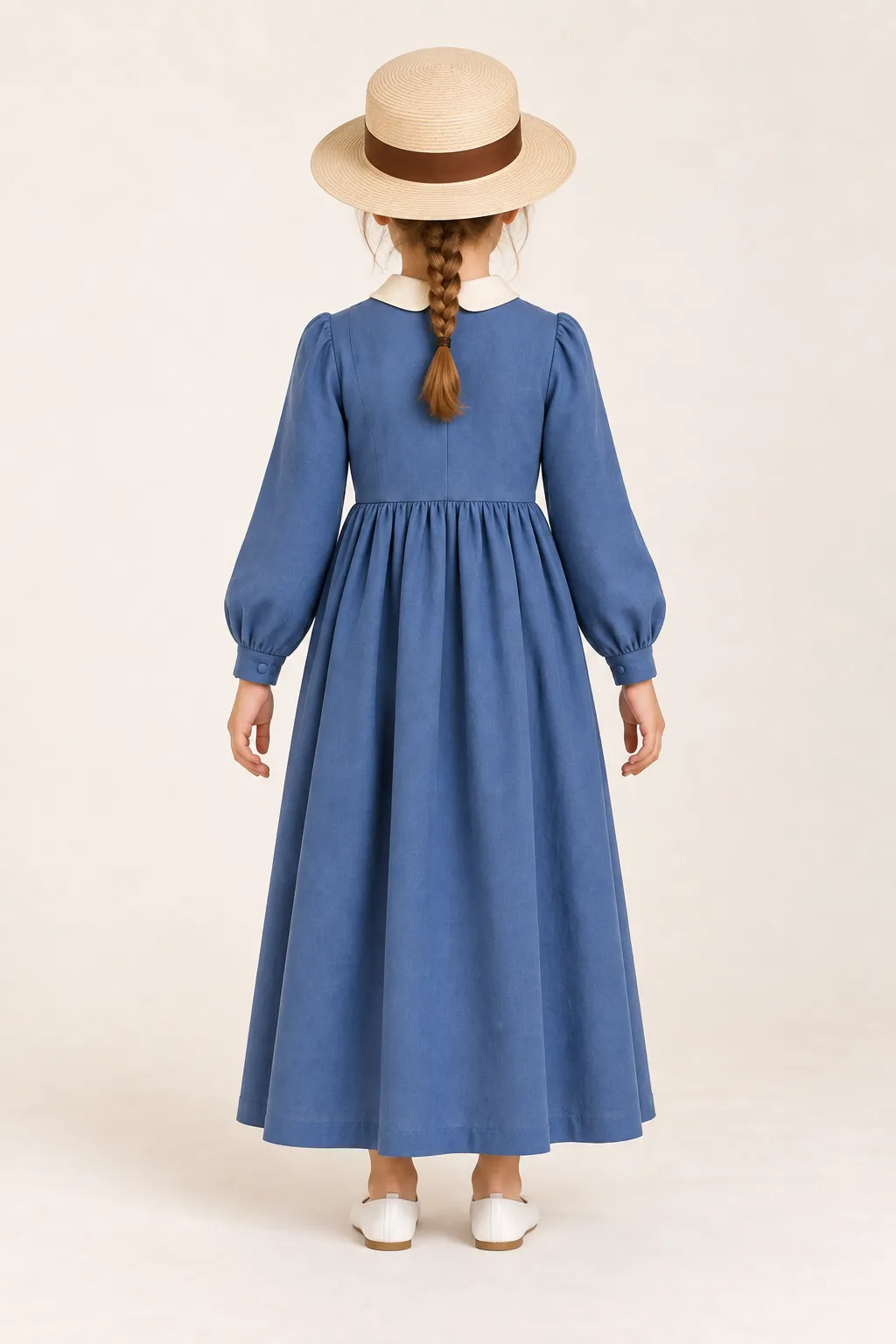 Costum Sophie rochie albastră — de închiriat pentru copii (3)