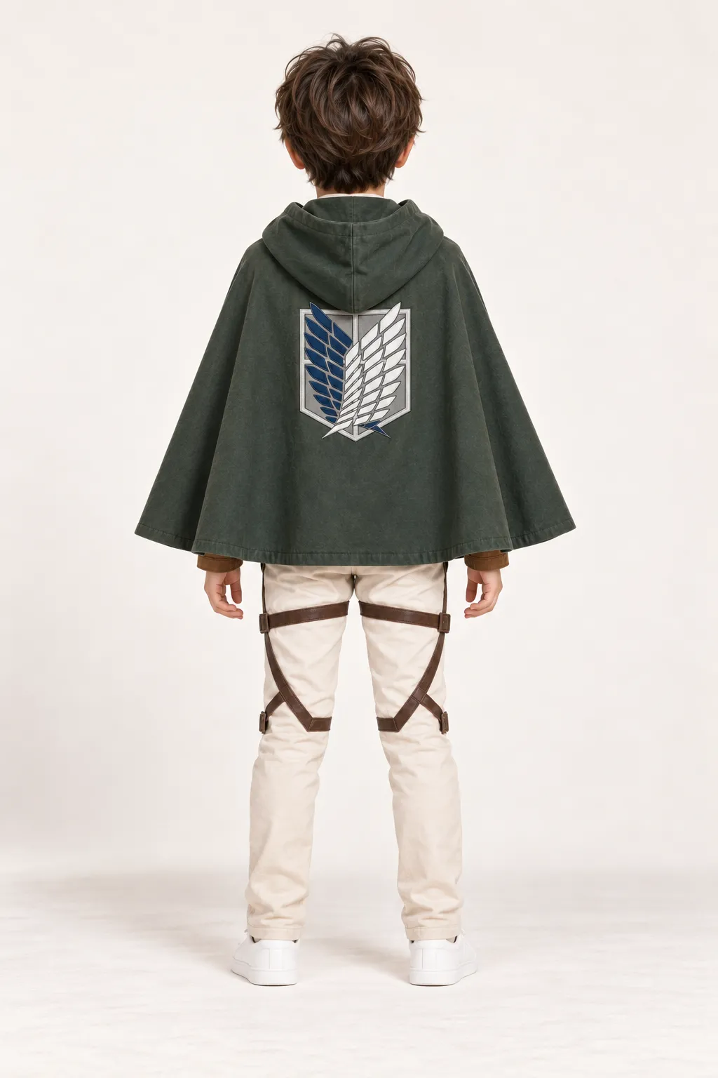 Costum Eren Yeager explorator — de închiriat pentru copii (3)