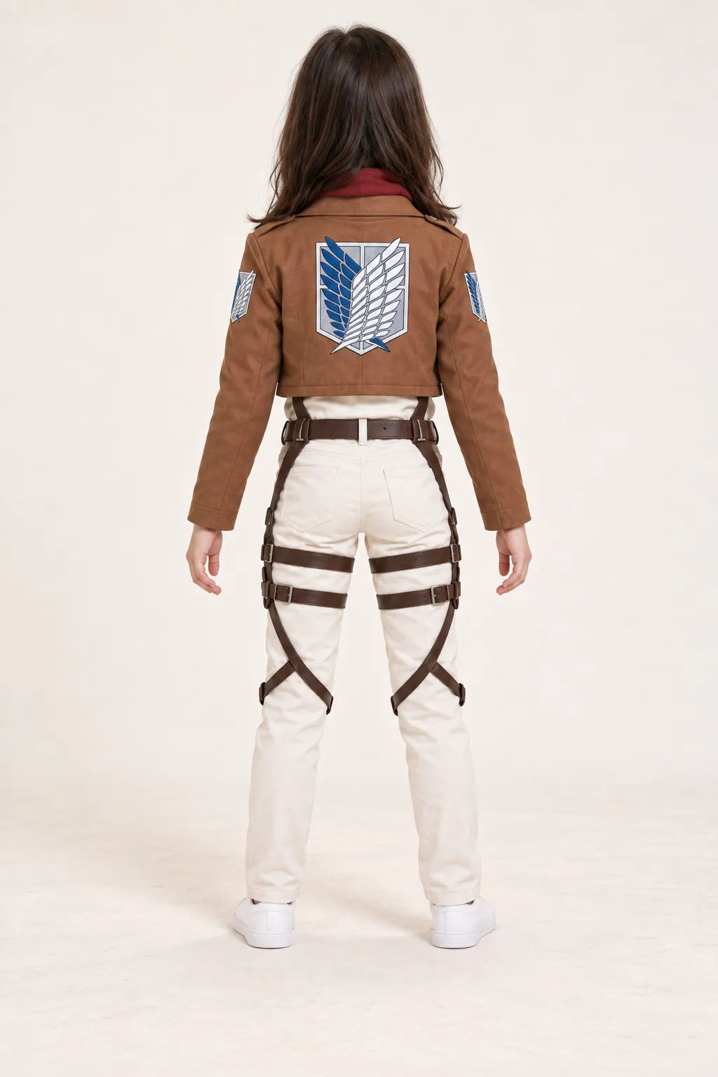 Costum Mikasa Ackerman exploratoare — de închiriat pentru copii (3)
